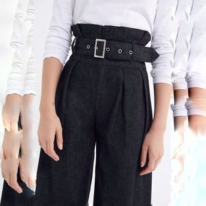 BDG karina belted paperbag jean